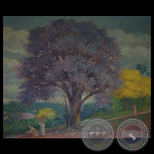 PAISAJE CAMPESINO - Óleo de PABLO ALBORNO